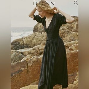 Doen Ischia in black- size M